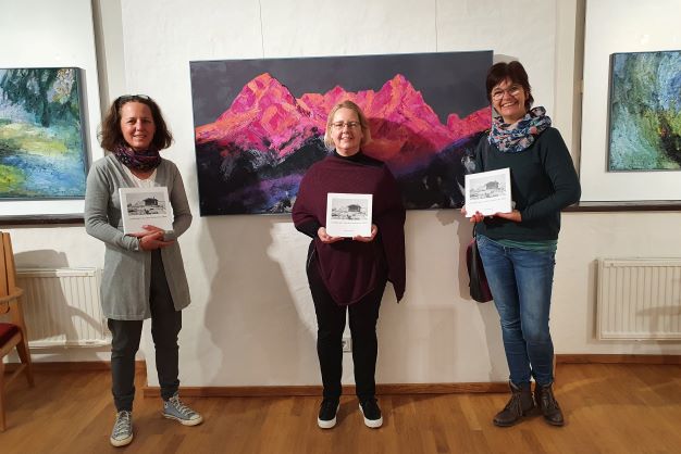 im Museum, mit Andrea Dillinger